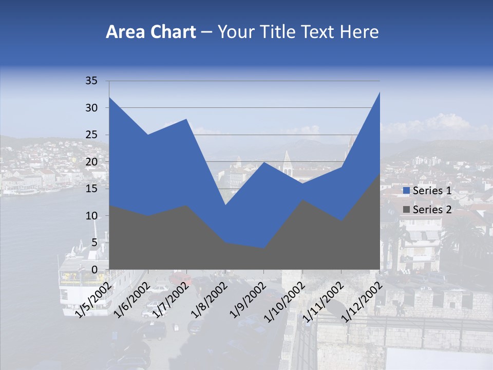 Adriatic Medieval Town PowerPoint Template