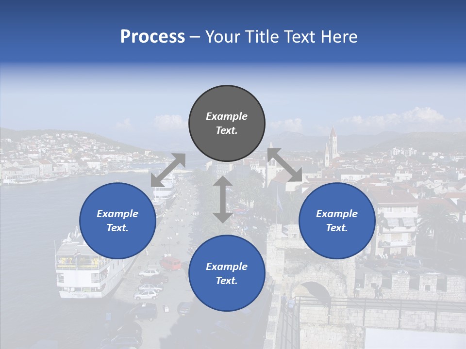 Adriatic Medieval Town PowerPoint Template