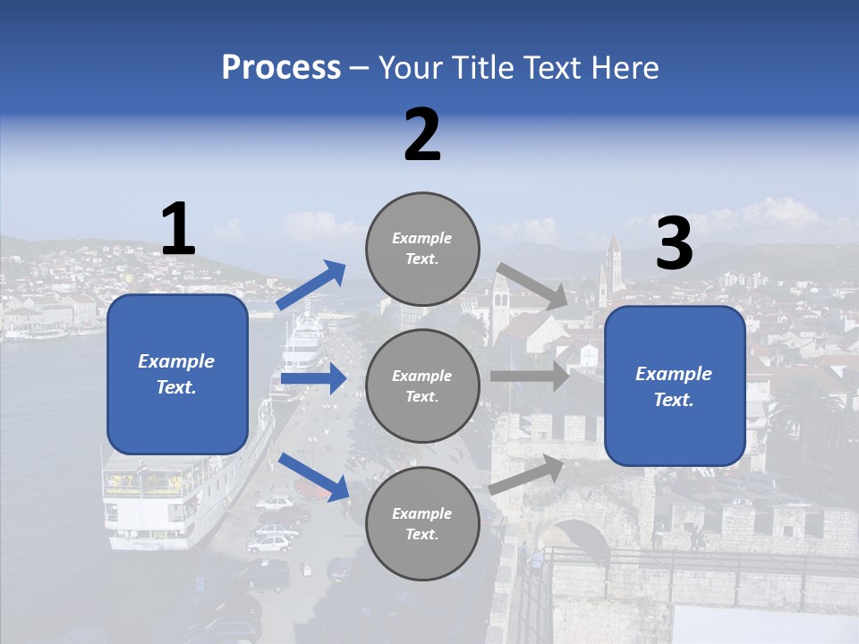 Adriatic Medieval Town PowerPoint Template