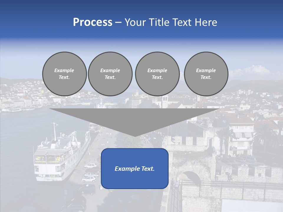 Adriatic Medieval Town PowerPoint Template