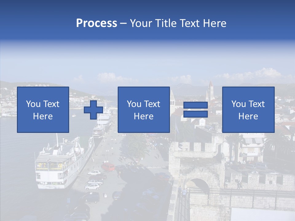 Adriatic Medieval Town PowerPoint Template