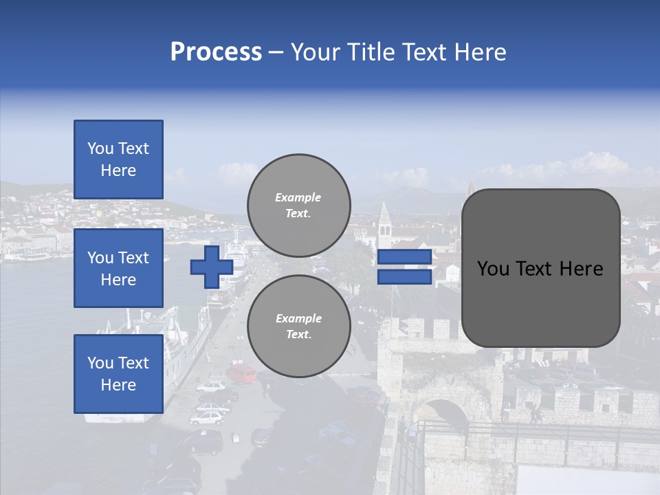 Adriatic Medieval Town PowerPoint Template