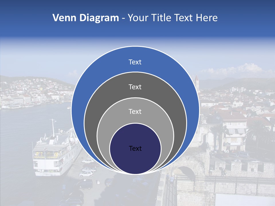 Adriatic Medieval Town PowerPoint Template