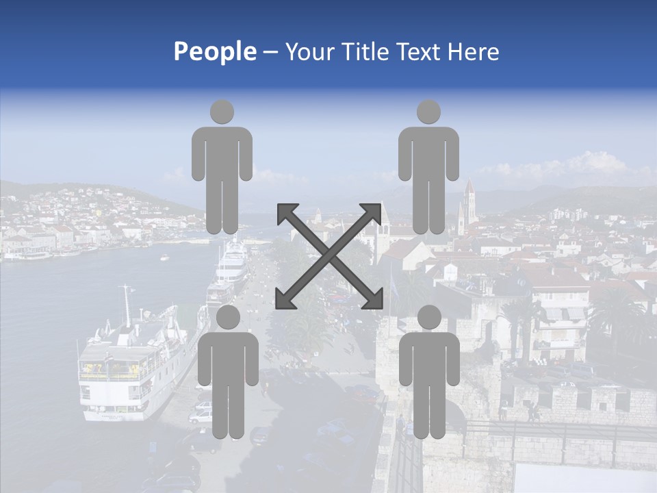 Adriatic Medieval Town PowerPoint Template