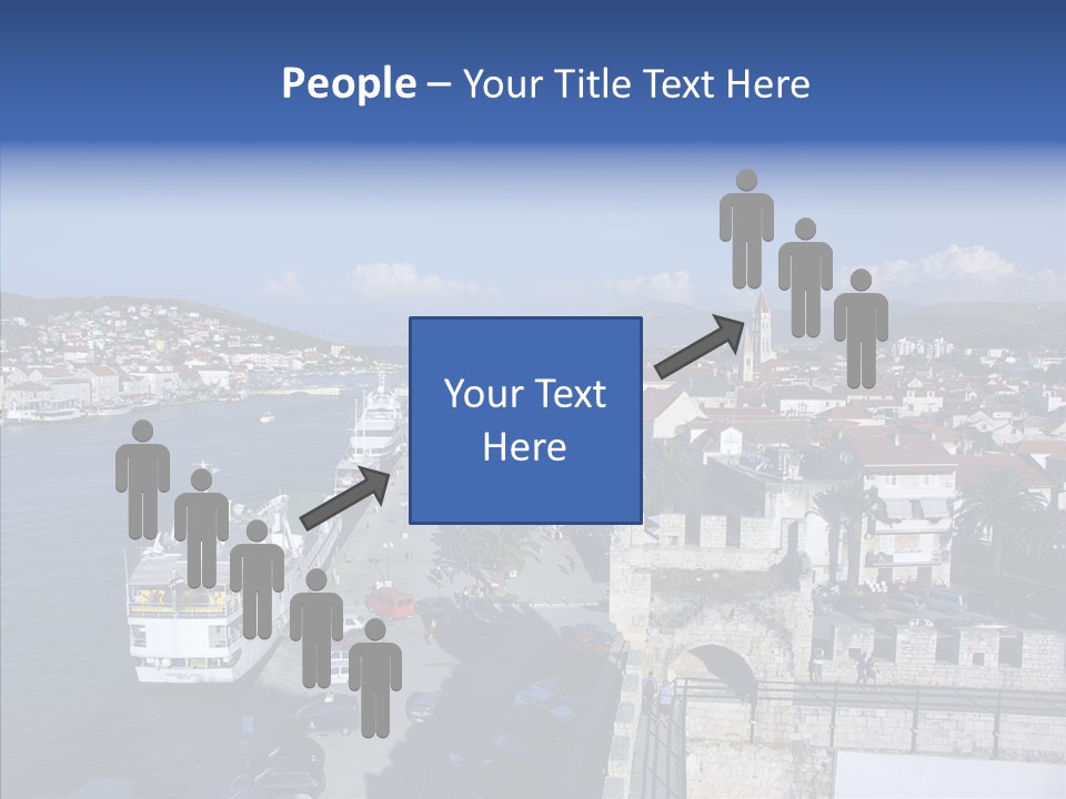 Adriatic Medieval Town PowerPoint Template