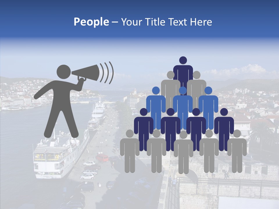 Adriatic Medieval Town PowerPoint Template