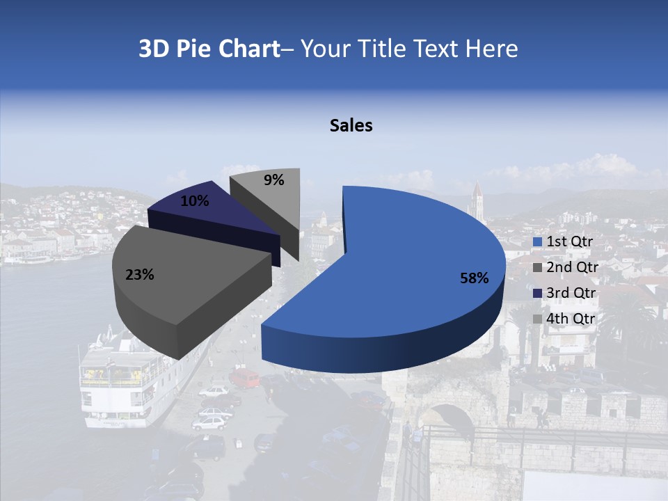 Adriatic Medieval Town PowerPoint Template
