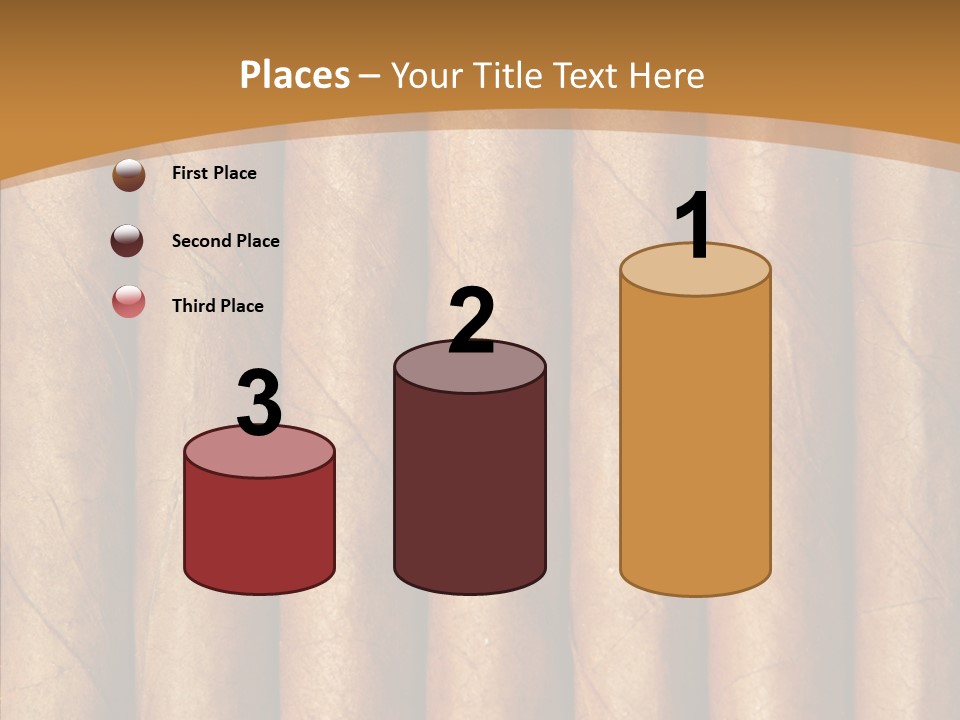 Objects Cigar Lung PowerPoint Template