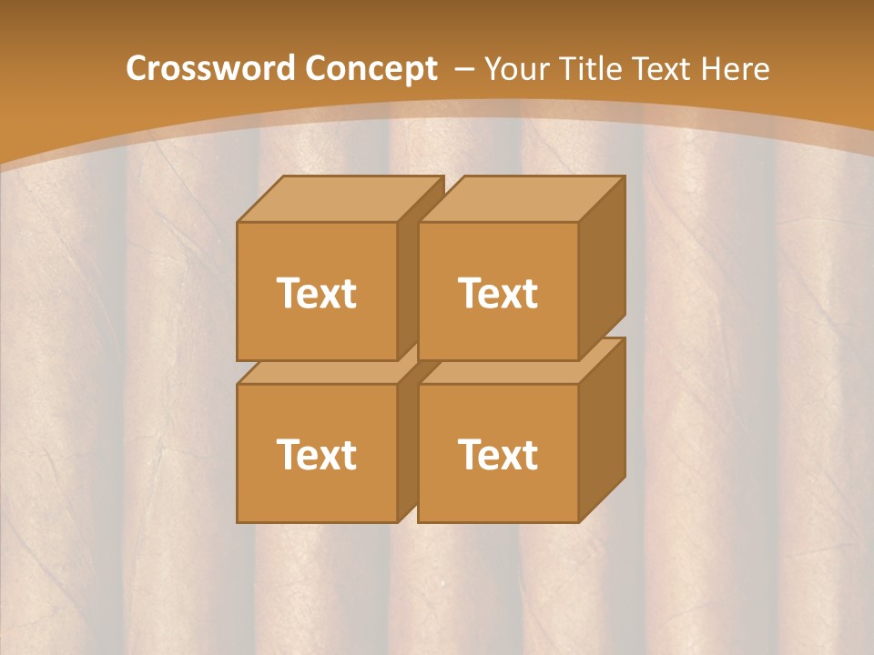 Objects Cigar Lung PowerPoint Template