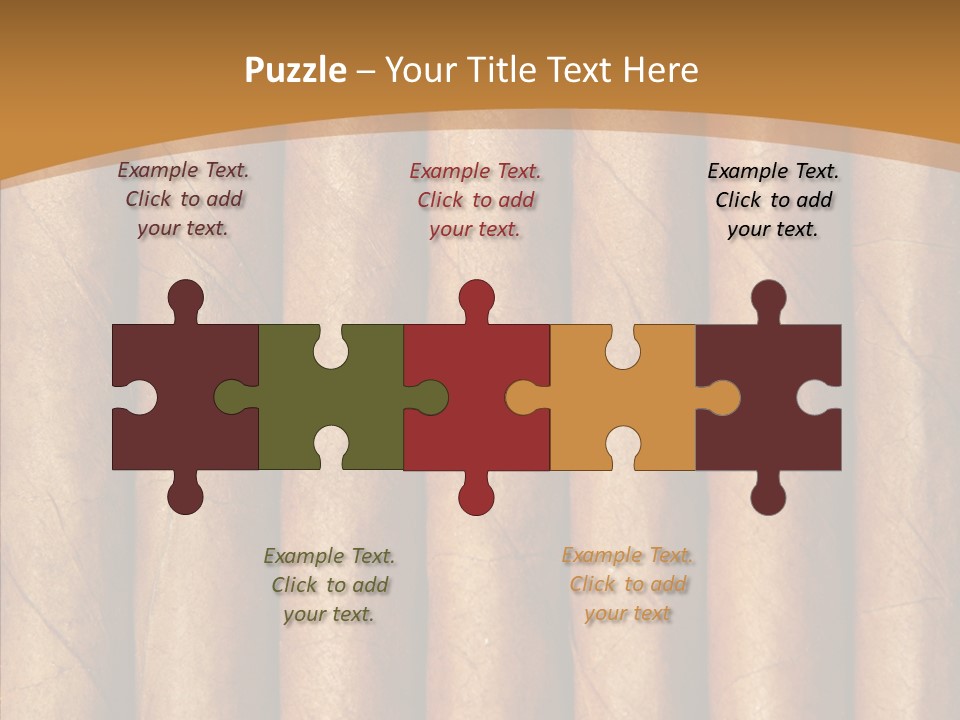 Objects Cigar Lung PowerPoint Template