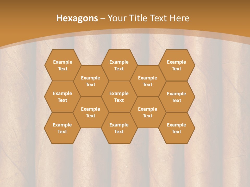 Objects Cigar Lung PowerPoint Template