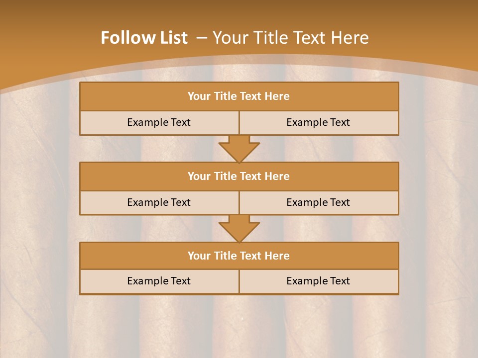 Objects Cigar Lung PowerPoint Template