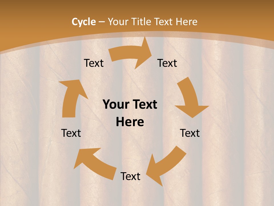 Objects Cigar Lung PowerPoint Template