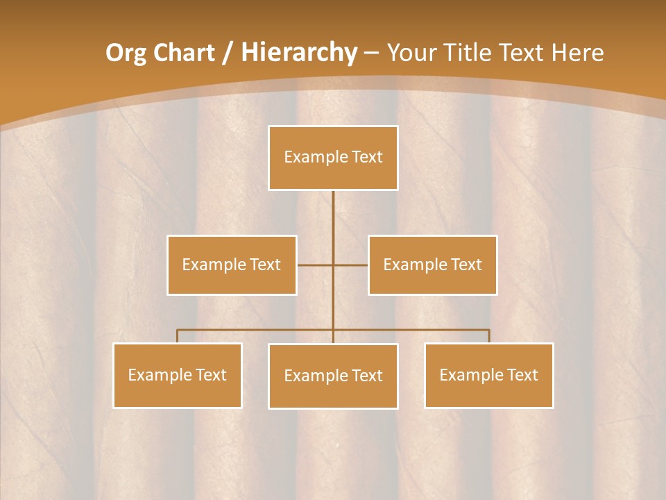 Objects Cigar Lung PowerPoint Template