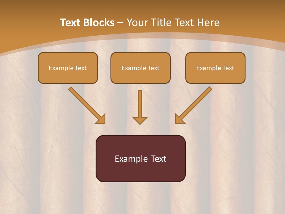 Objects Cigar Lung PowerPoint Template