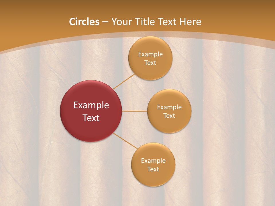 Objects Cigar Lung PowerPoint Template