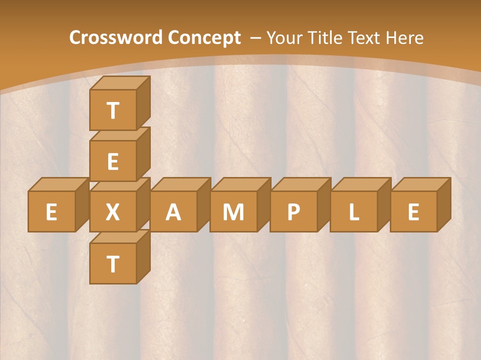 Objects Cigar Lung PowerPoint Template