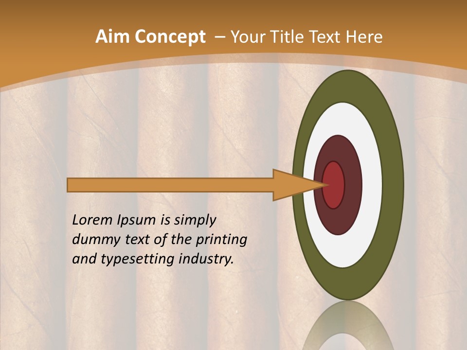 Objects Cigar Lung PowerPoint Template