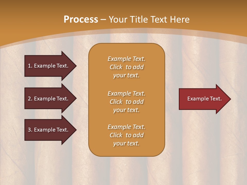 Objects Cigar Lung PowerPoint Template