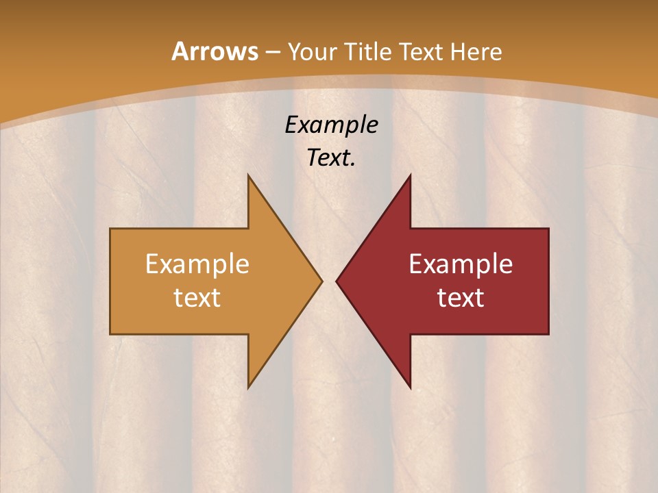 Objects Cigar Lung PowerPoint Template