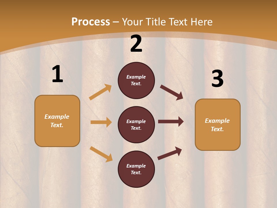 Objects Cigar Lung PowerPoint Template