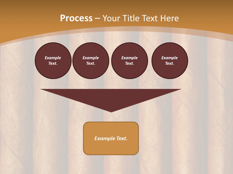 Objects Cigar Lung PowerPoint Template