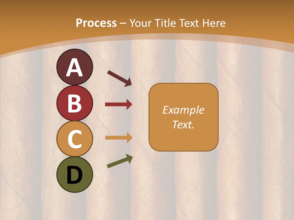 Objects Cigar Lung PowerPoint Template