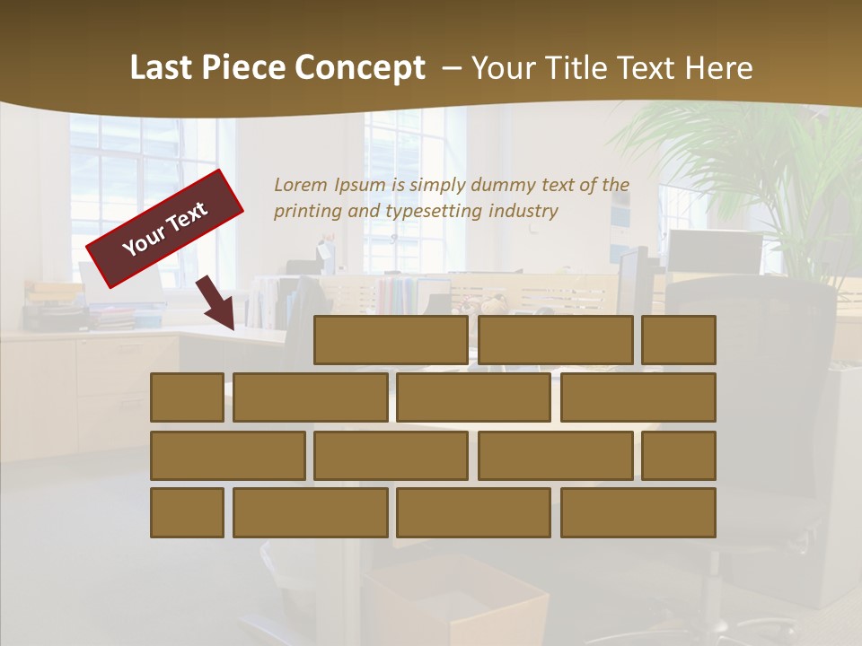 Lcd Room Modern PowerPoint Template