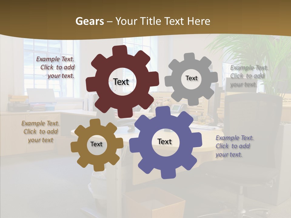 Lcd Room Modern PowerPoint Template