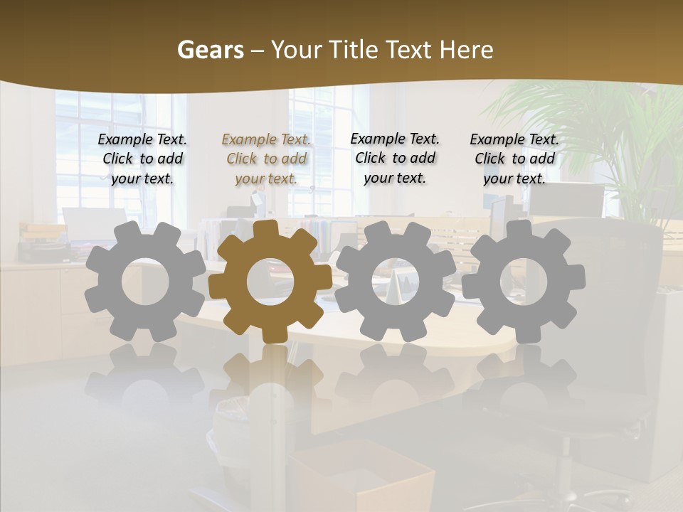 Lcd Room Modern PowerPoint Template