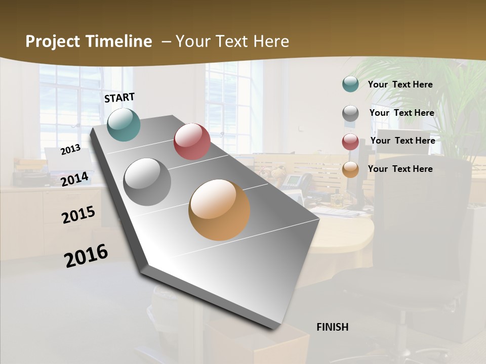 Lcd Room Modern PowerPoint Template