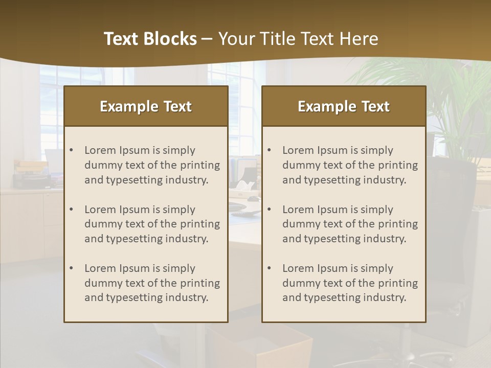 Lcd Room Modern PowerPoint Template