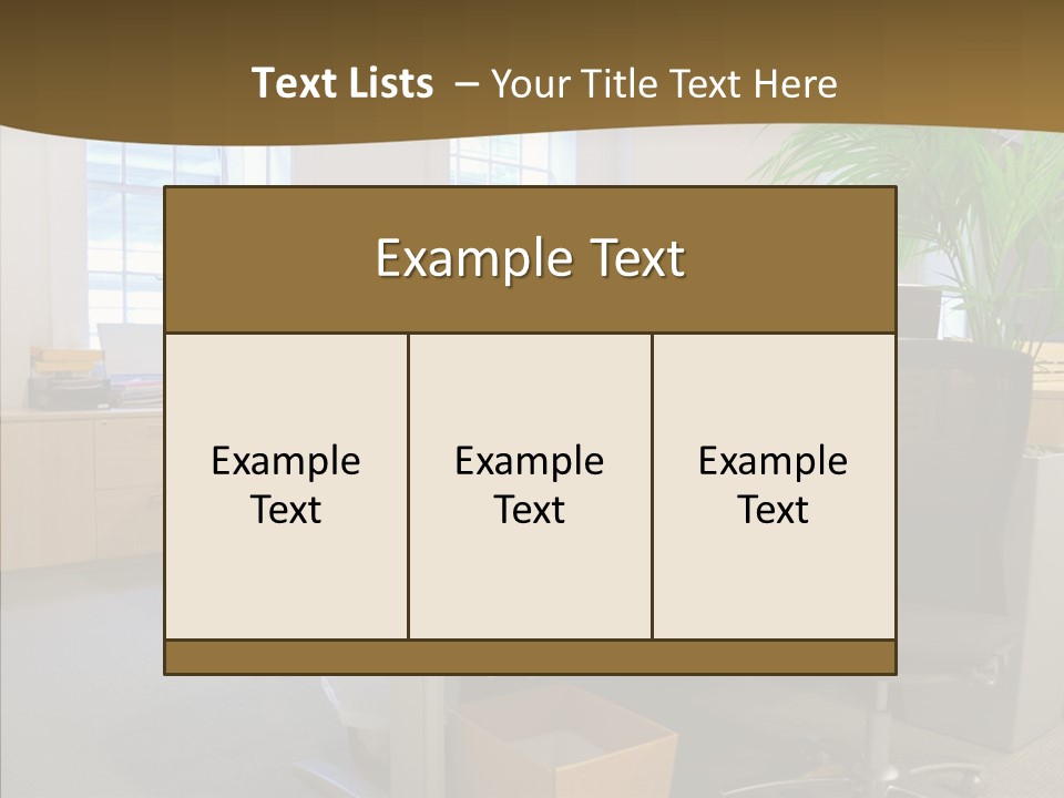 Lcd Room Modern PowerPoint Template