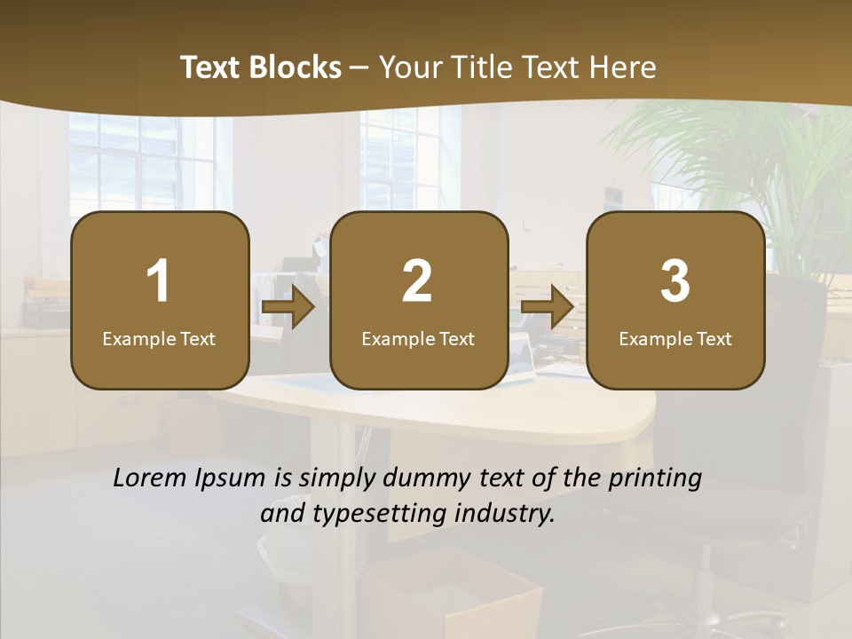Lcd Room Modern PowerPoint Template