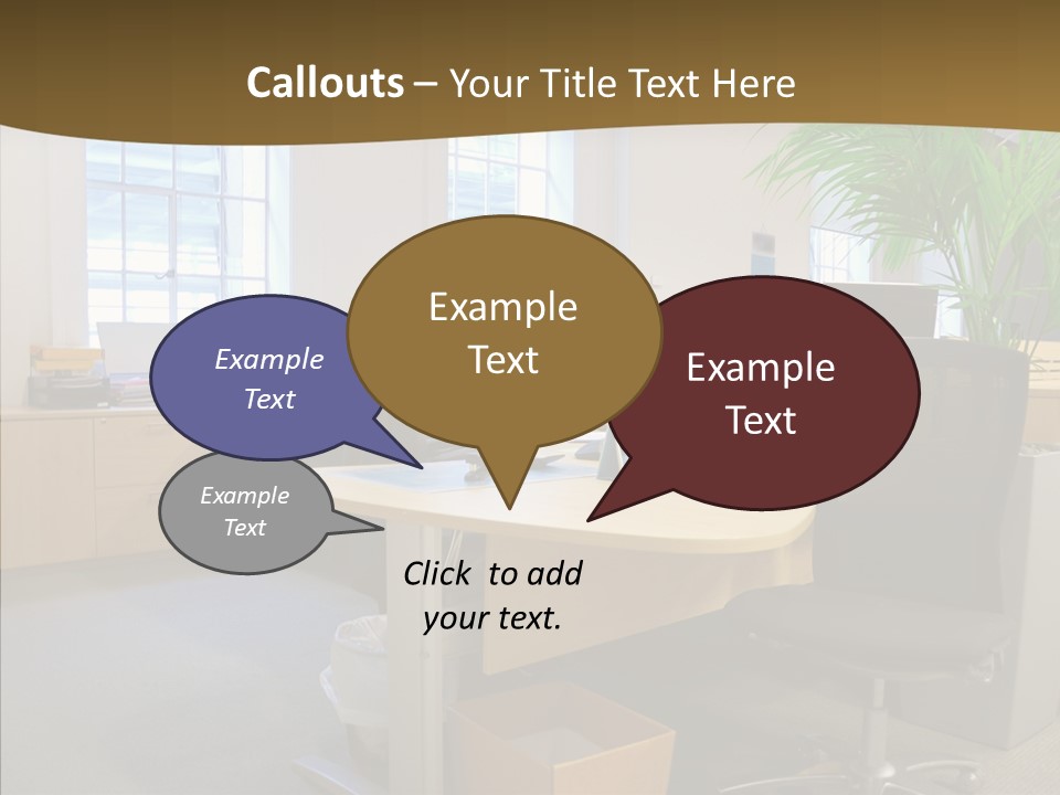 Lcd Room Modern PowerPoint Template