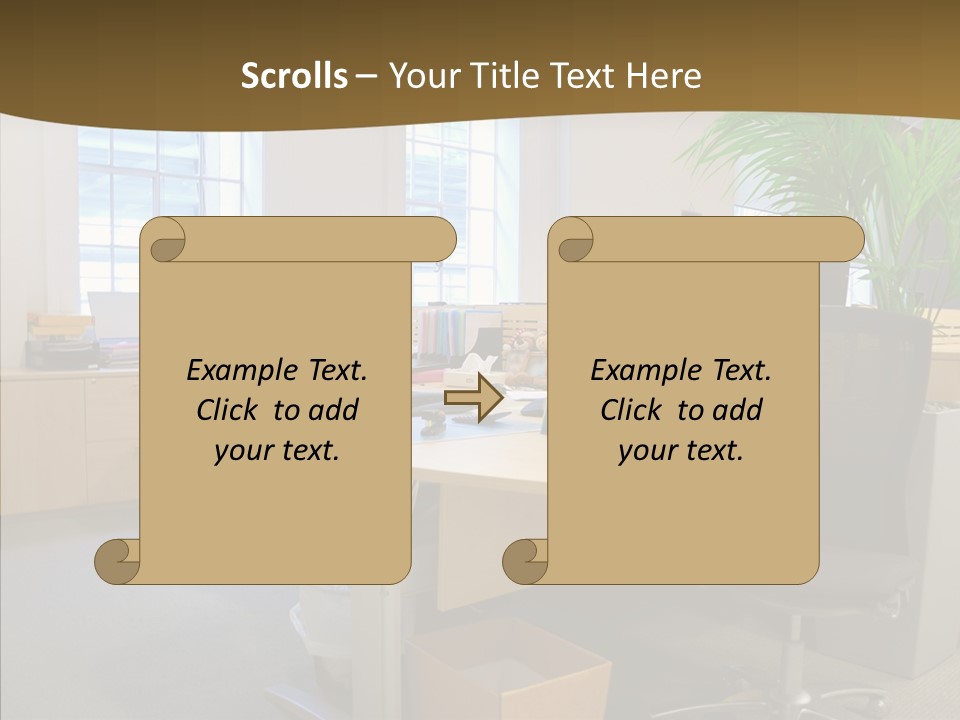Lcd Room Modern PowerPoint Template