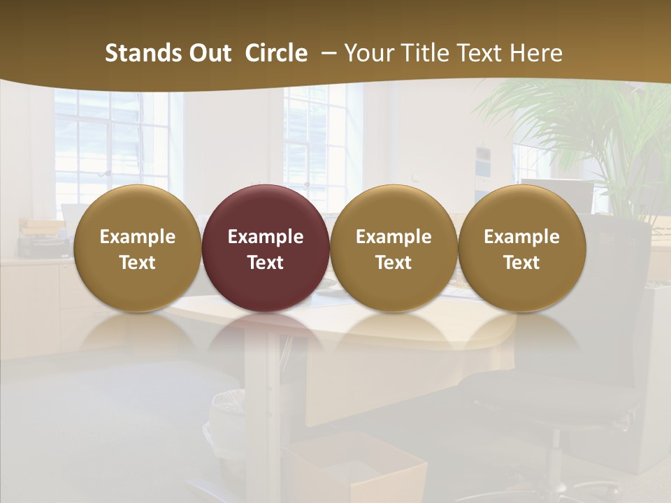 Lcd Room Modern PowerPoint Template