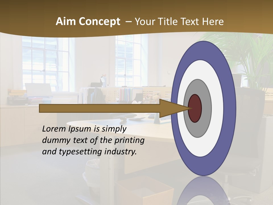 Lcd Room Modern PowerPoint Template