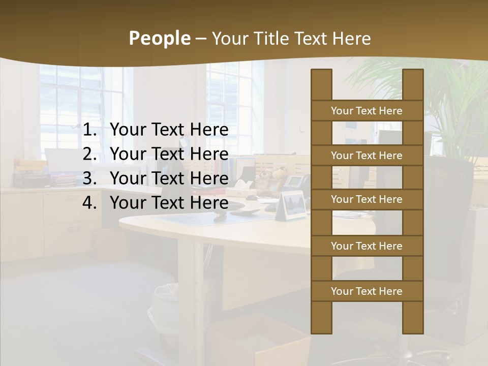Lcd Room Modern PowerPoint Template