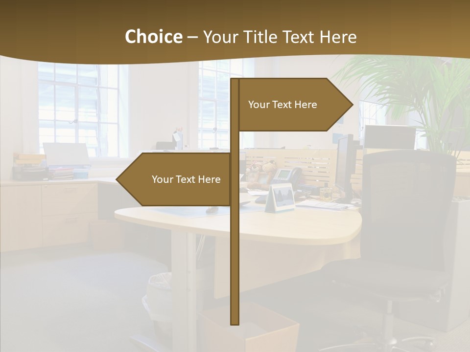 Lcd Room Modern PowerPoint Template