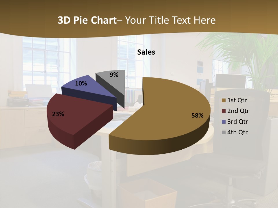 Lcd Room Modern PowerPoint Template