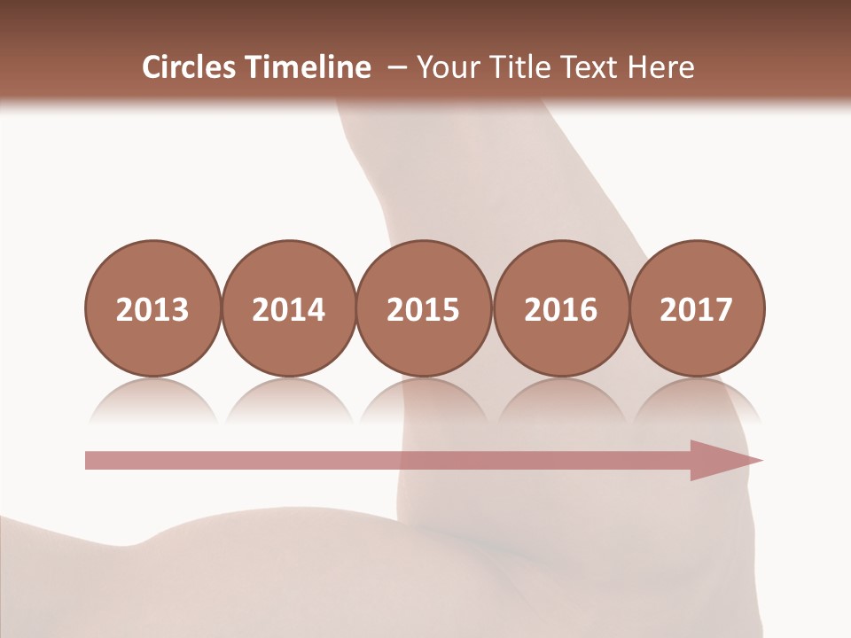 Flex Bicep Athlete PowerPoint Template