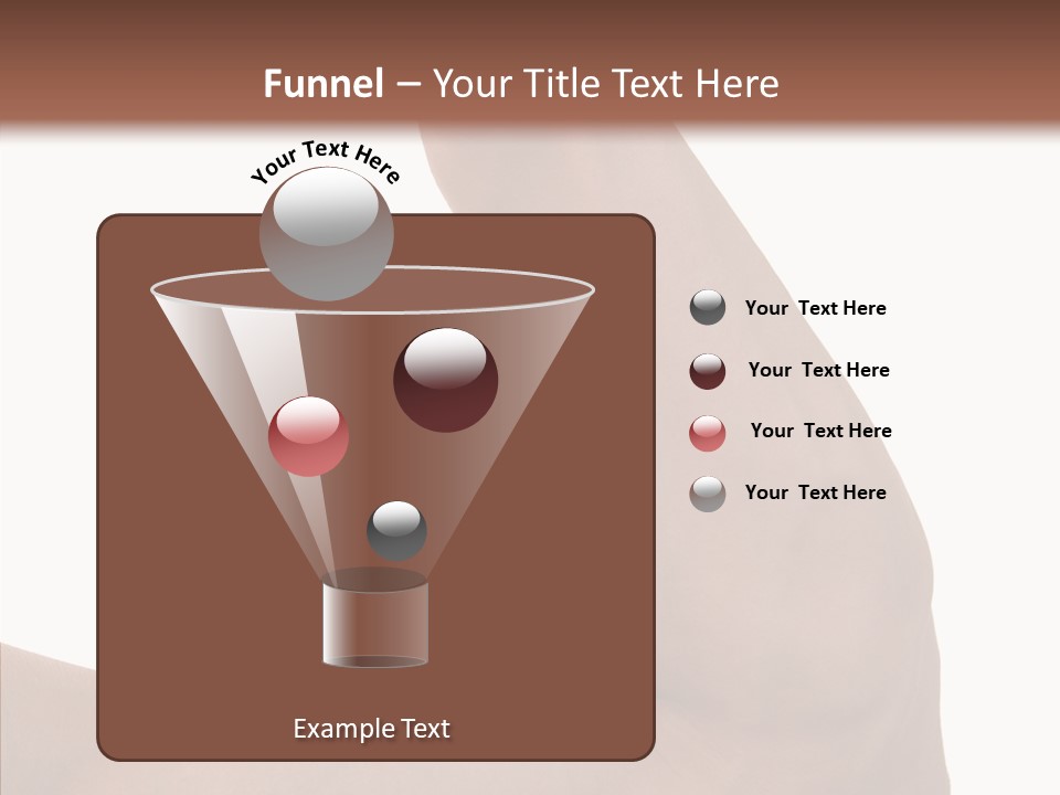 Flex Bicep Athlete PowerPoint Template