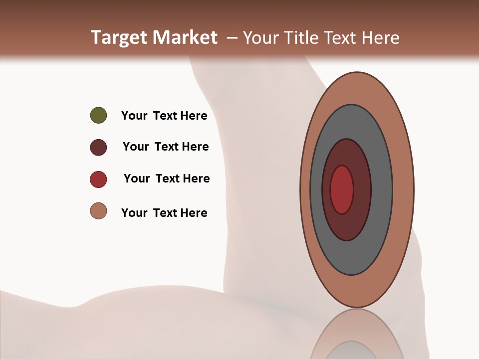 Flex Bicep Athlete PowerPoint Template