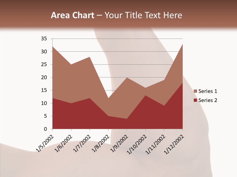 Flex Bicep Athlete PowerPoint Template