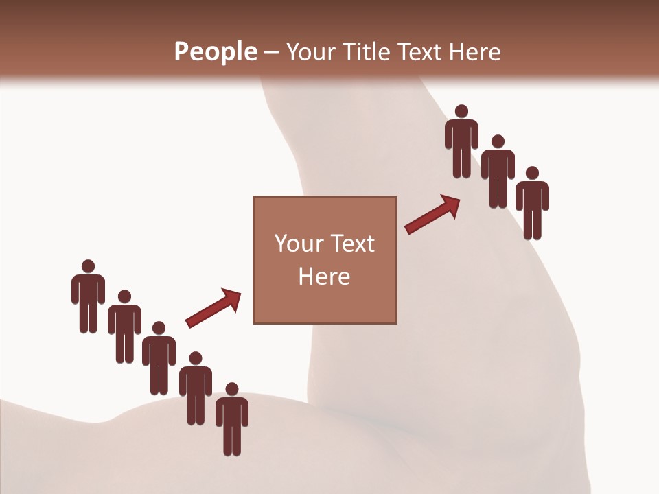 Flex Bicep Athlete PowerPoint Template