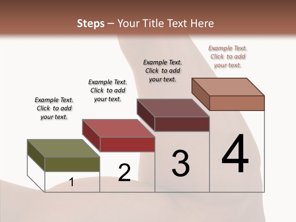 Flex Bicep Athlete PowerPoint Template