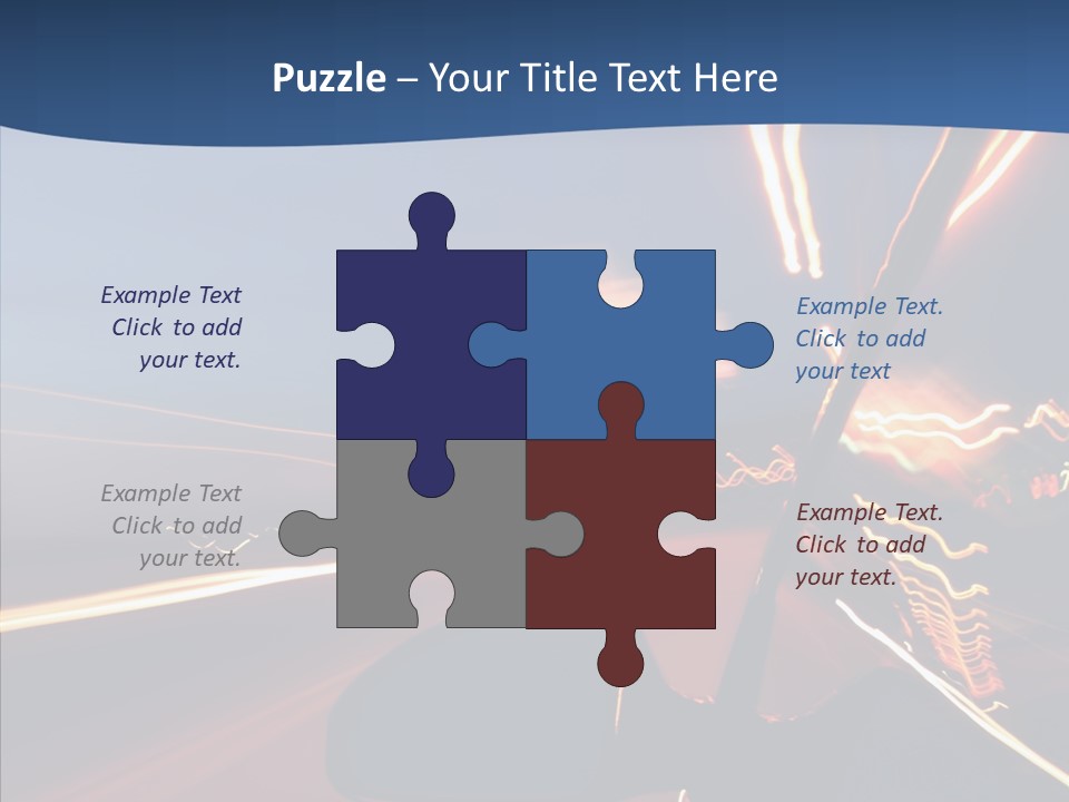 Speed Faster Traffic PowerPoint Template