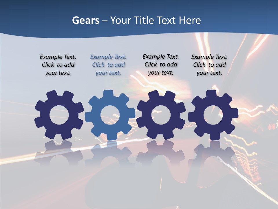 Speed Faster Traffic PowerPoint Template