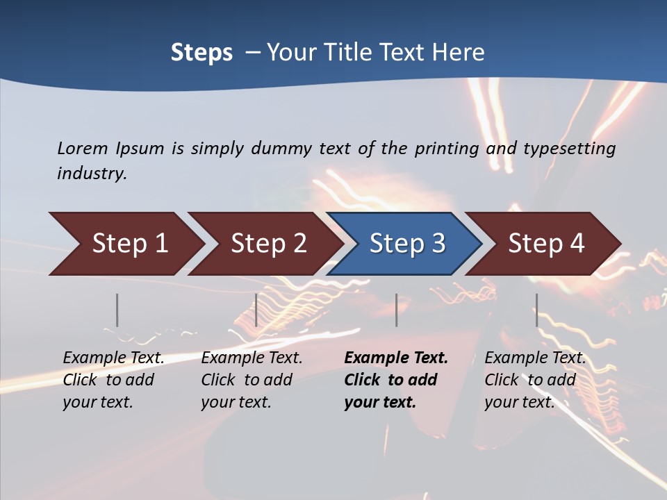 Speed Faster Traffic PowerPoint Template